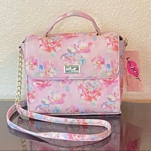 Luv Betsey convertible bag lovey floral print NWT